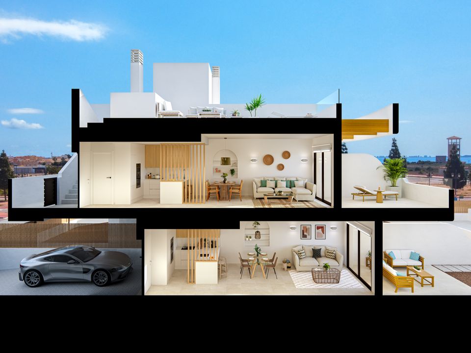 Lejlighed i Los Alcazares, Murcia - foto 3